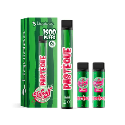 Kit WPuff 1800 - Pastèque - 1 batterie + 3 pods