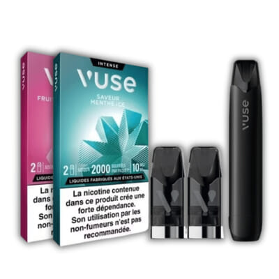 Pack Vuse Pro One - Fruits rouges + Menthe Ice