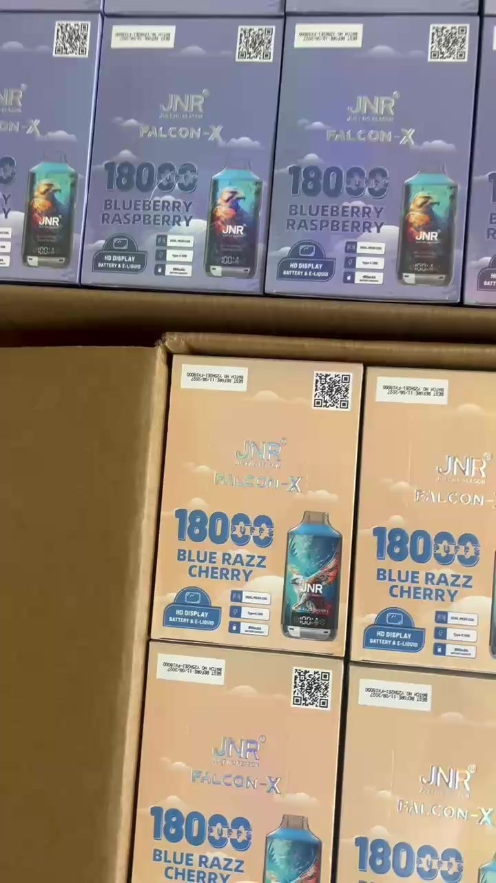 box JNR Falcon- X 18000 Puffs