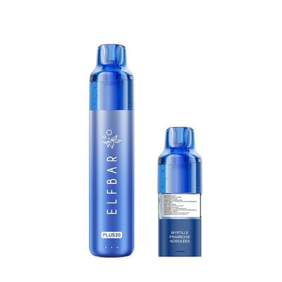 Kit Elfbar 30plus - Myrtille Framboise acidulées