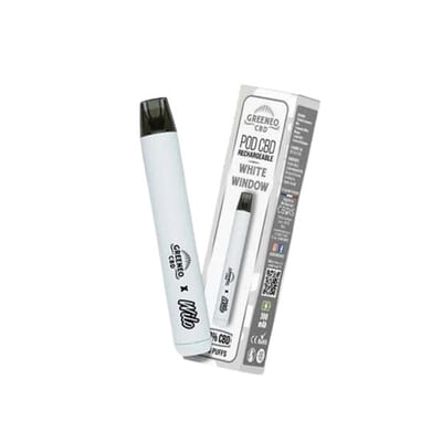 Puff CBD rechargeable White Window - Wilo Greeneo