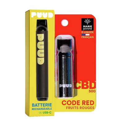 Puff Puud CBD - Code Red - Marie Jeanne