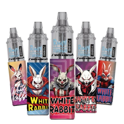 lot de 5 Puff rechargeable Tornado 7000 + E Liquide RANDM